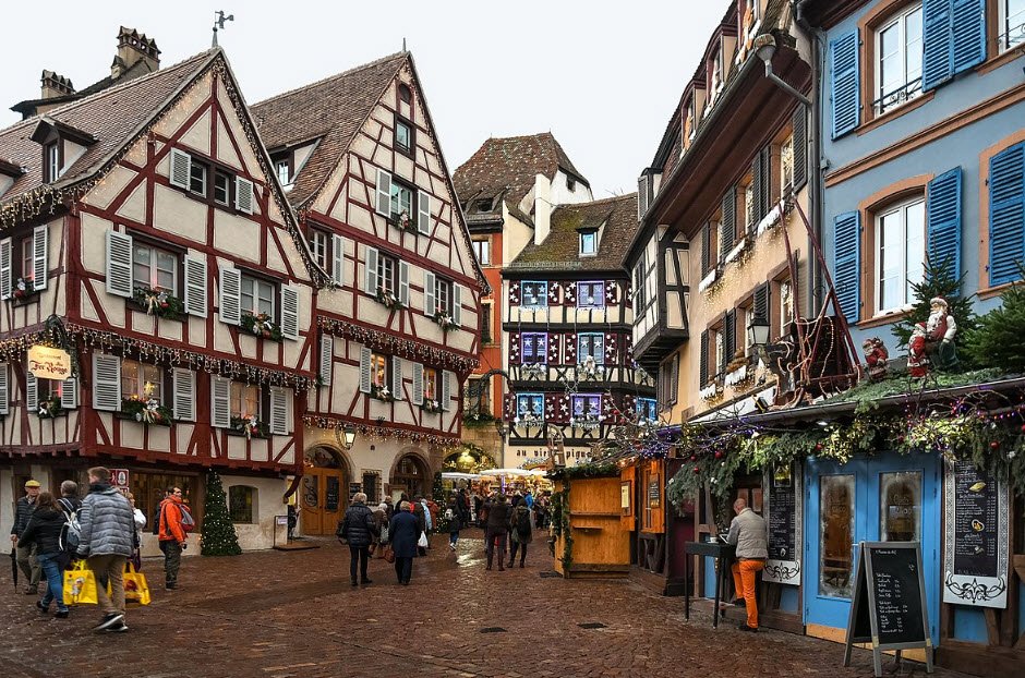 Alsace Villages (e.g. Colmar, Eguisheim), Alsace, Grand Est, France